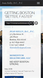 Mobile Screenshot of drjeankelly.com